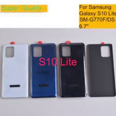 Picture of For Samsung Galaxy S10 Lite Phone Battery Back Cover Backshell Replacement Glass Part