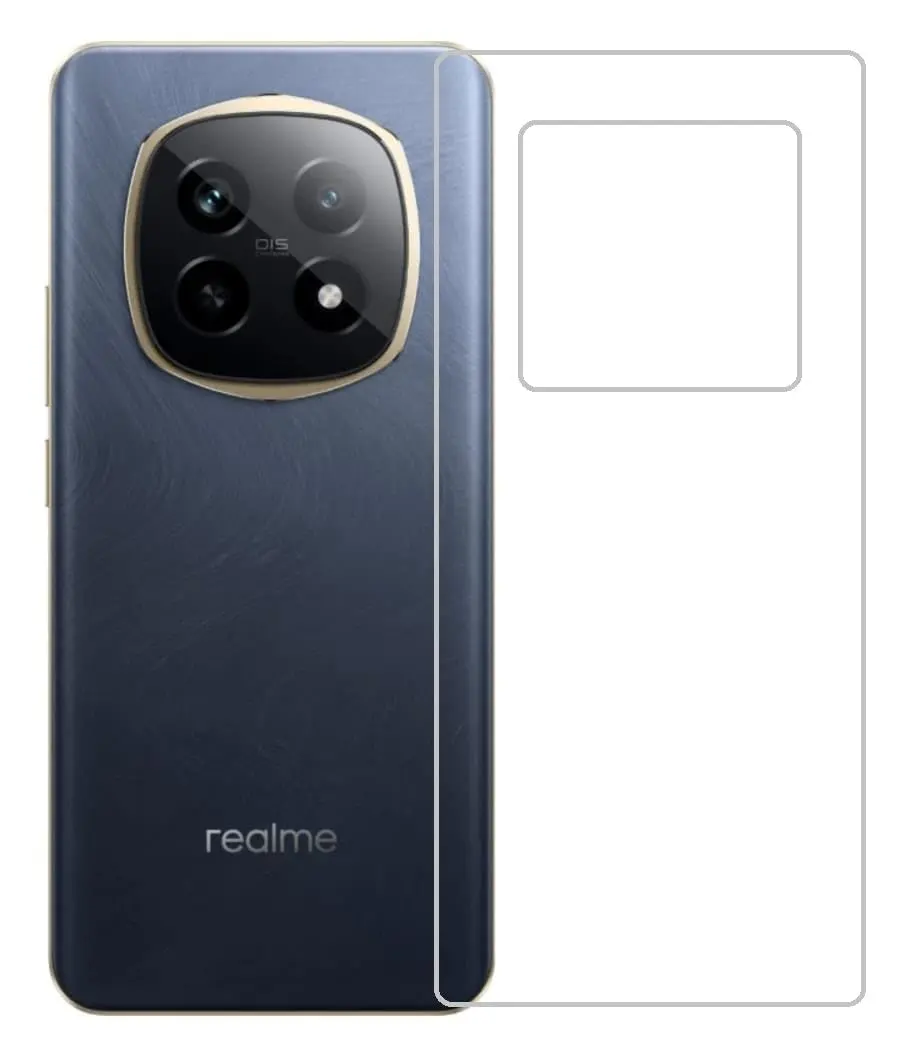 Picture of Realme P2 Pro 5G TPU Protective Film Hydrogel Back Poly Protector Screen Protector Anti-Shatter / High Definition (Back Poly)