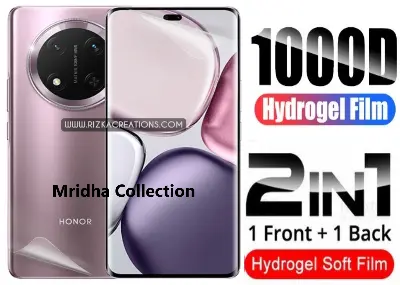 Picture of 2in1 Protector Combo Pack for Honor X9C 5G (Front Hydrogel Protector Poly + Back Hydrogel Protector Poly)