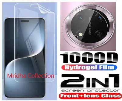 Picture of 2in1 Protector Combo Pack for Honor X9C 5G (Front Hydrogel Screen Protector Poly + Camera Lens Protector)
