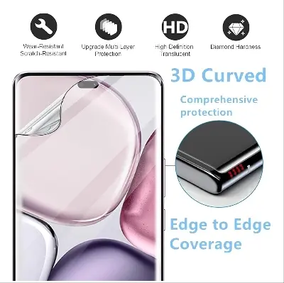 Picture of Honor X9C 5G TPU Protective Film Hydrogel Front Poly Protector Screen Protector Anti-Shatter / High Definition (Front Poly)