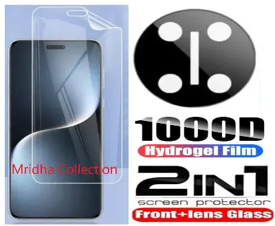 Picture of 2in1 Protector Combo Pack for Honor X9C 5G (Front Hydrogel Screen Protector Poly + 3D Camera Lens Protector Glass)
