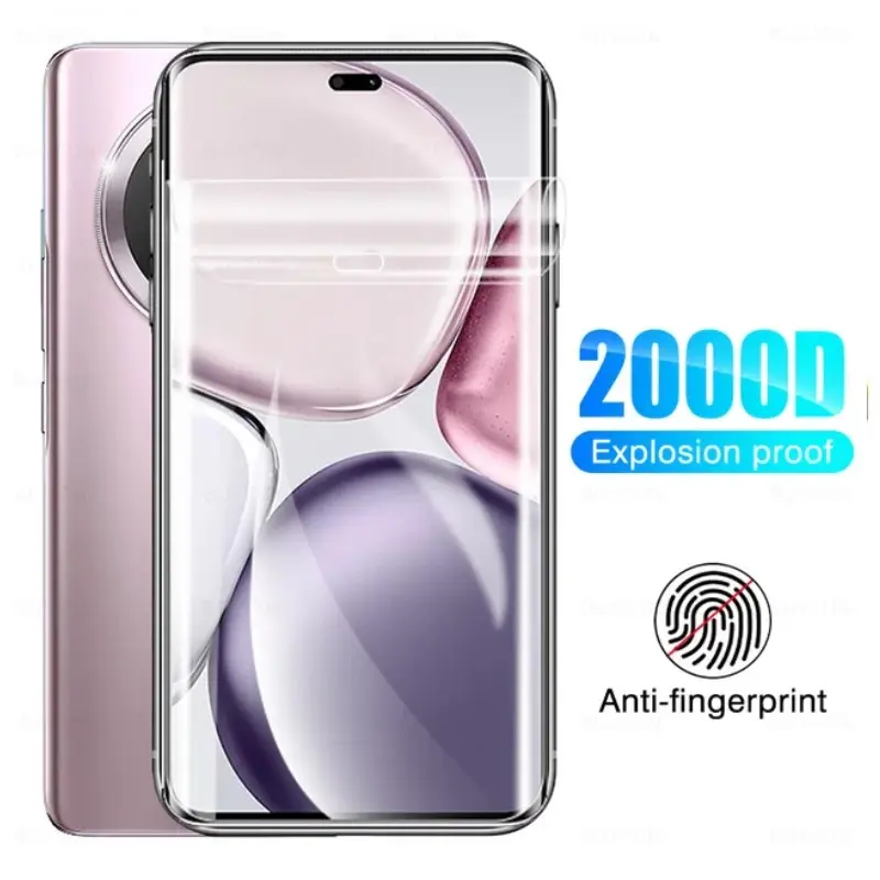 Picture of 2in1 Protector Combo Pack for Honor X9C 5G (Front Hydrogel Screen Protector Poly + 3D Camera Lens Protector Glass)