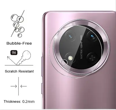 Picture of 2in1 Protector Combo Pack for Honor X9C 5G (A+ GRADE) UV Glass Screen Protector + Camera Protector Lens