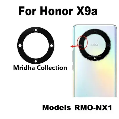 Picture of Honor X9A 5G Back 9H Full Camera Lens Protector Rear 9H 3D Camera Lens Protector,Upgraded HD,Clear Scratch Resistant [With Photo Friendly Flash Cut]