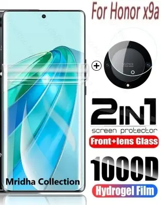 Picture of 2in1 Protector Combo Pack for Honor X9A 5G (Front Hydrogel Screen Protector Poly + Camera Lens Protector)