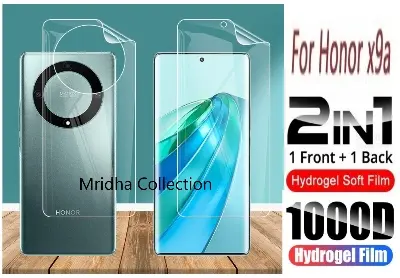 Picture of 2in1 Protector Combo Pack for Honor X9A 5G (Front Hydrogel Protector Poly + Back Hydrogel Protector Poly)
