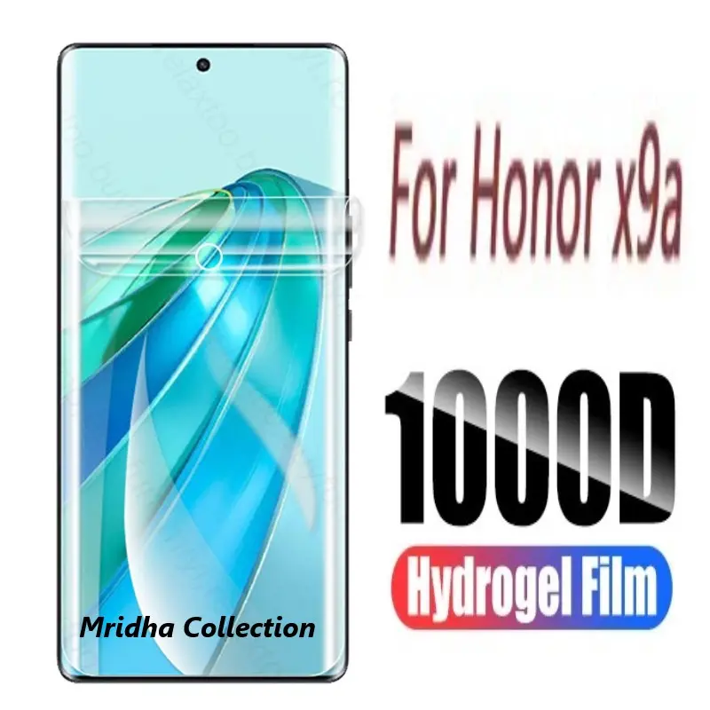 Picture of 3in1 Protector Combo Pack for Honor X9A 5G  (Front Hydrogel Screen Protector Poly + Back Hydrogel Poly Protector + 3D Camera Lens Protector)