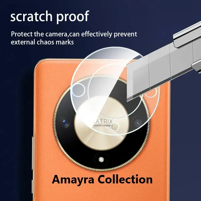 Picture of Honor X9b 5G Back Camera Lens Screen Protector Rear Camera Lens Screen Protector,Upgraded HD,Clear Scratch Resistant(Nano Poly)