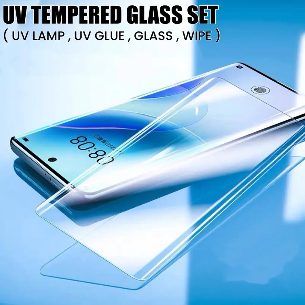 Picture of 2in1 Protector Combo Pack for Honor X9B 5G (A+ GRADE) UV Glass Screen Protector + Camera Protector Lens