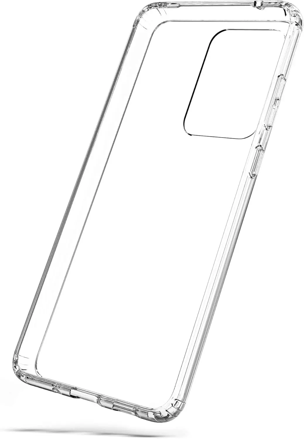 Picture of Samsung Galaxy S20 Ultra Silicone Clear Case Soft Flexible TPU Rubber Bumper Shockproof Corners Transparent Clear Back Cover