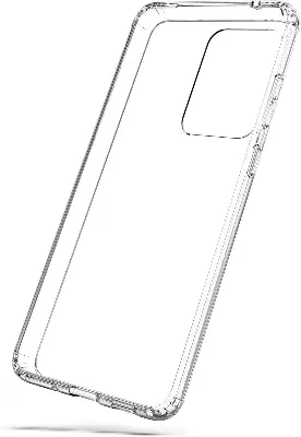Picture of Samsung Galaxy S21 Ultra Silicone Clear Case Soft Flexible TPU Rubber Bumper Shockproof Corners Transparent Clear Back Cover