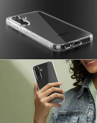 Picture of Samsung Galaxy S23+ 5G / Samsung Galaxy S23 Plus 5G Silicone Clear Case Soft Flexible TPU Rubber Bumper Shockproof Corners Transparent Clear Back Cover