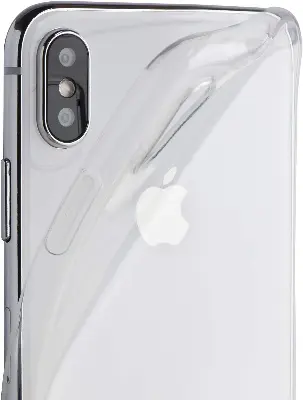 Picture of Apple iPhone Xs Max Silicone Clear Case Soft Flexible TPU Rubber Bumper Shockproof Corners Transparent Clear Back Cover