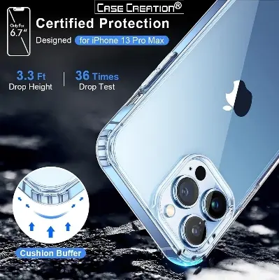 Picture of Apple iPhone 12 Silicone Clear Case Soft Flexible TPU Rubber Bumper Shockproof Corners Transparent Clear Back Cover