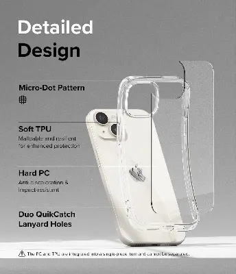 Picture of Apple iPhone 15 Plus Silicone Clear Case Soft Flexible TPU Rubber Bumper Shockproof Corners Transparent Clear Back Cover
