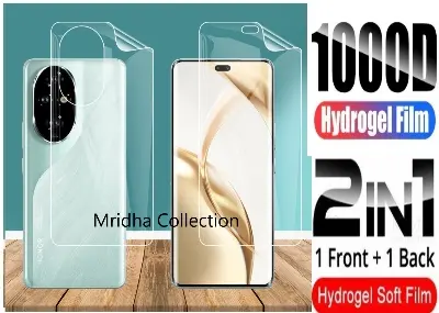 Picture of 2in1 Protector Combo Pack for Honor 200 Pro 5G (Front Hydrogel Protector Poly + Back Hydrogel Protector Poly)
