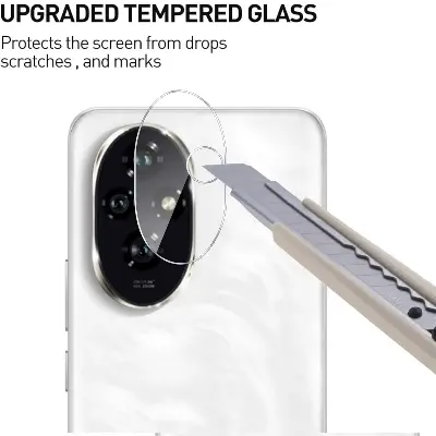 Picture of 2in1 Back Protector Combo Pack for Honor 200 Pro 5G (Back Hydrogel Poly Protector + Camera Lens Protector)