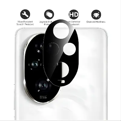 Picture of 2in1 Protector Combo Pack for Honor 200 Pro 5G (A+ GRADE) UV Glass Screen Protector + 3D Camera Protector Lens