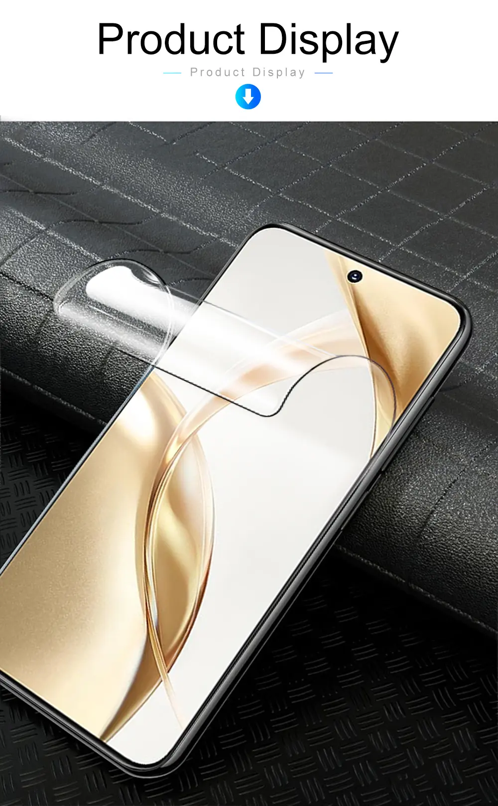 Picture of Honor 200 5G TPU Protective Film Hydrogel Front Poly Protector Screen Protector Anti-Shatter / High Definition (Front Poly)