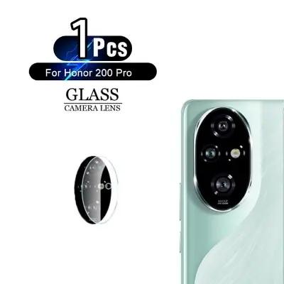 Picture of Honor 200 5G Back Camera Lens Screen Protector Rear Camera Lens Screen Protector,Upgraded HD,Clear Scratch Resistant(Nano Poly)