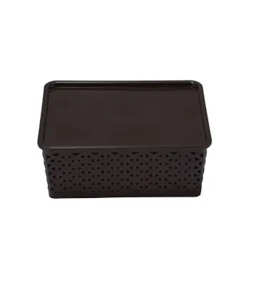 Buy Nancy Crop Basket Small Hobby Brown Online at Best Price