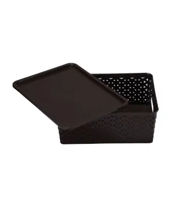 Buy Nancy Crop Basket Small Hobby Brown Online at Best Price