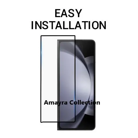 Picture of Samsung Galaxy Z Fold 7 5G / Samsung Galaxy Z Fold7 5G Tempered Glass Front Screen Protector Premium Screen Guard Protector,9H Hardness