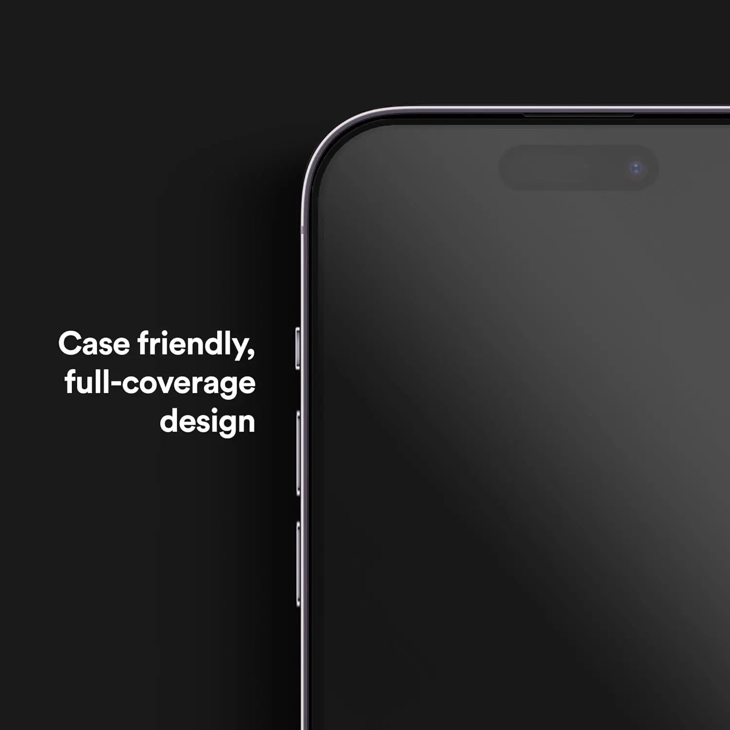 Picture of Apple iPhone 16 Plus / Apple iPhone 16+ PREMIUM PRIVACY Tempered Glass Protective Film Screen Protector Anti-glare Privacy Glass