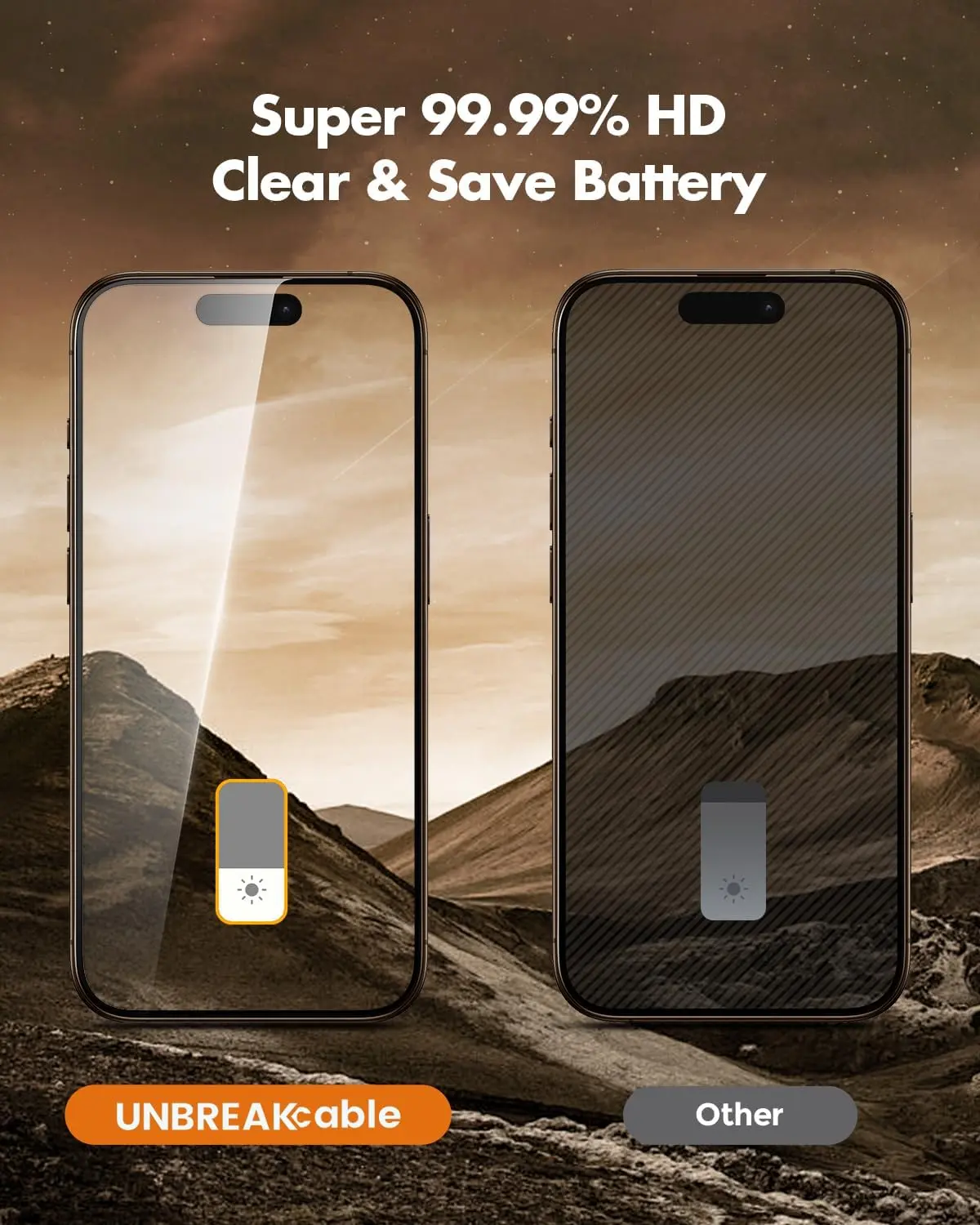 Picture of Apple iPhone 16 Plus / Apple iPhone 16+ PREMIUM PRIVACY Tempered Glass Protective Film Screen Protector Anti-glare Privacy Glass