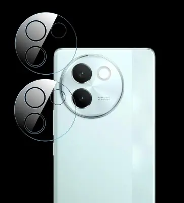 Picture of vivo V30e 5G Back Camera Lens Screen Protector Rear Camera Lens Screen Protector,Upgraded HD,Clear Scratch Resistant(Nano Poly)