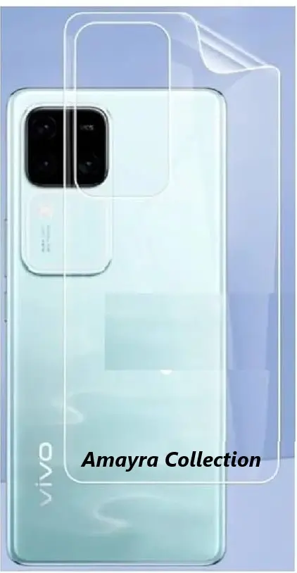 Picture of 3in1 Protector Combo Pack for vivo V30 5G (Front Hydrogel Screen Protector Poly + Back Hydrogel Poly Protector + Camera Lens Protector)