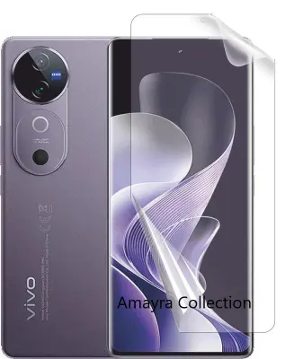 Picture of 3in1 Protector Combo Pack for vivo V40 5G (Front Hydrogel Screen Protector Poly + Back Hydrogel Poly Protector + Camera Lens Protector)