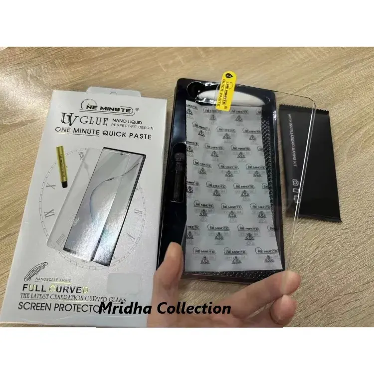 Picture of 3in1 Protector Combo Pack for vivo V40 Pro 5G (A+ GRADE) UV Glass Screen Protector + Back Protector Film + 3D Camera Glass Protector)