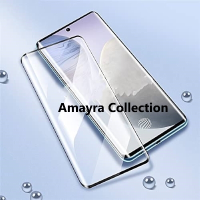 Picture of vivo X100s Pro 5G (V2324HA) Full Glue 9D Curved Tempered Glass Screen Protector Edge to Edge Fit Protection Tempered Glass (Black)