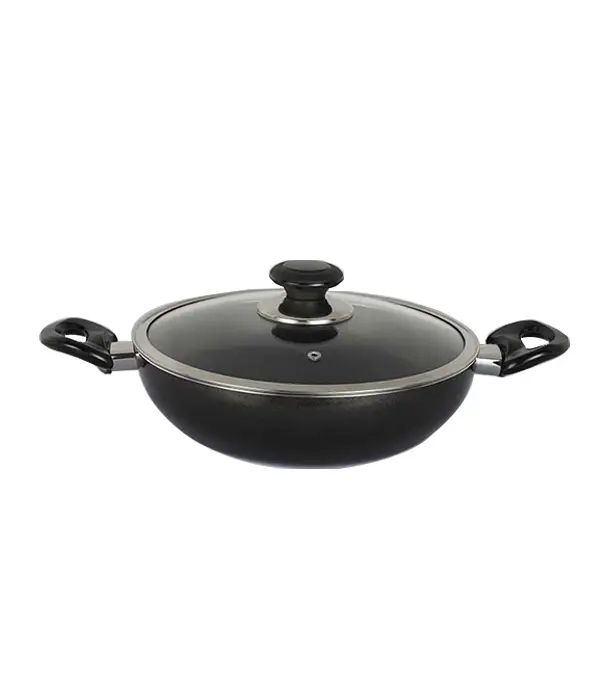 Picture of Topper Non-Stick Glamour Karai with Lid (Ash) -30 CM 