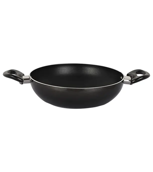 Picture of Topper Nonstick Glamour Deep Fry Pan with Lid (Black) 24 cm