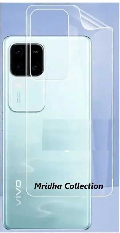 Picture of 2in1 Back Protector Combo Pack for vivo V30 5G (Back Hydrogel Poly Protector + 3D Camera Lens Protector Glass)
