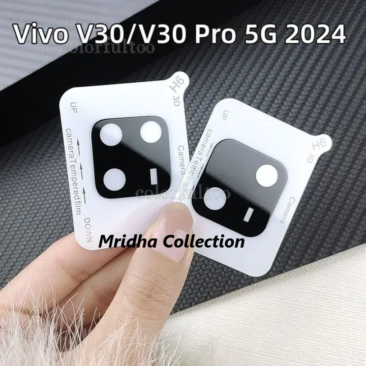 Picture of 2in1 Back Protector Combo Pack for vivo V30 5G (Back Hydrogel Poly Protector + 3D Camera Lens Protector Glass)
