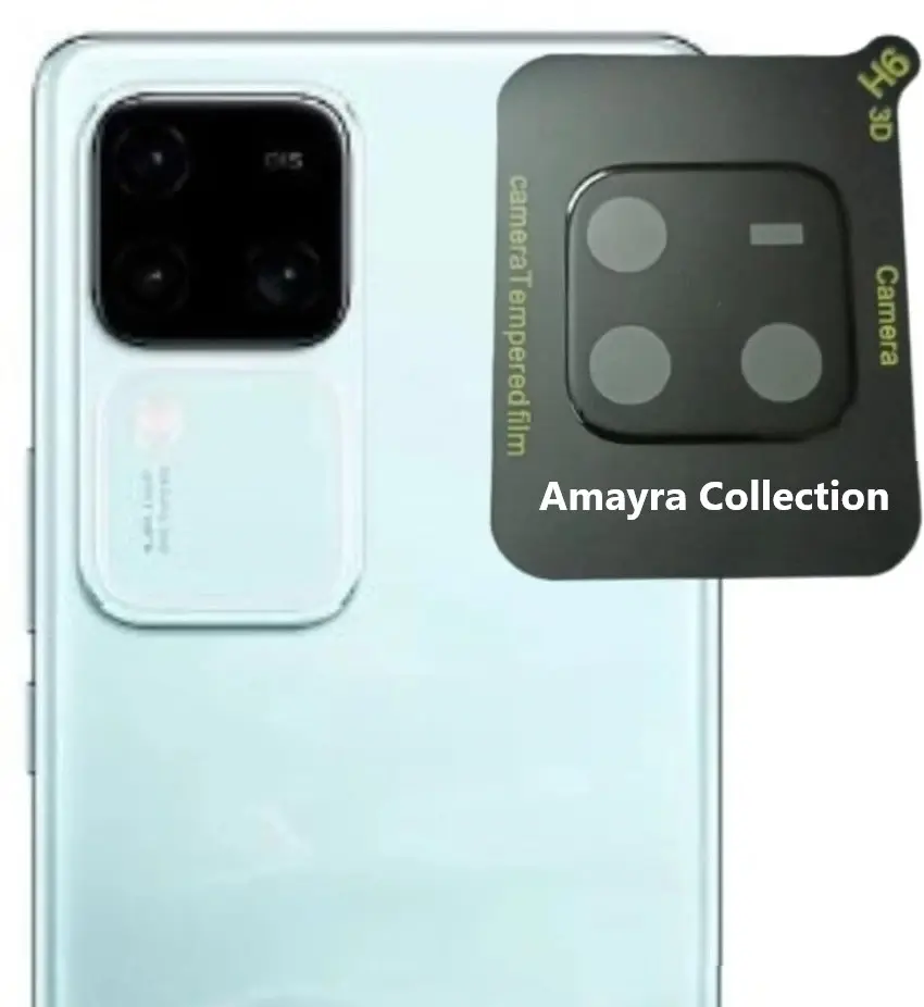 Picture of 2in1 Protector Combo Pack for vivo V30 Pro 5G (Front Hydrogel Screen Protector Poly + 3D Camera Lens Protector Glass)