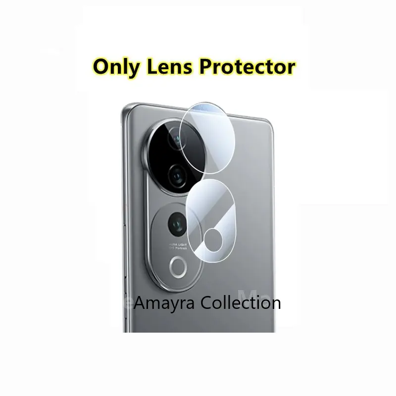 Picture of 2in1 Protector Combo Pack for vivo V40 Pro 5G (A+ GRADE) UV Glass Screen Protector + Camera Protector Lens