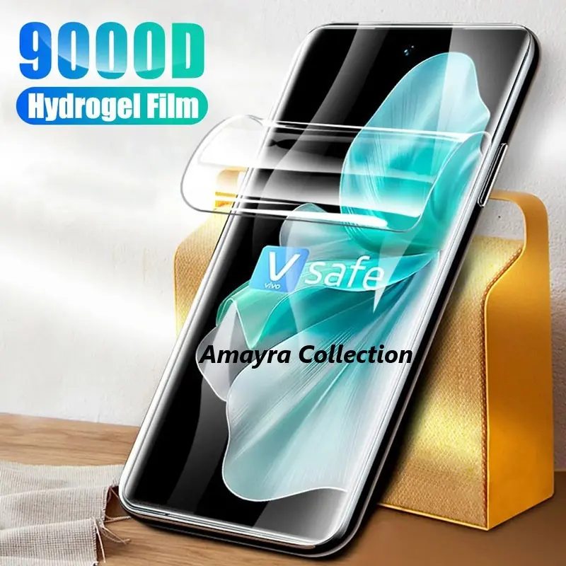 Picture of 3in1 Protector Combo Pack for vivo V30 Pro 5G (Front Hydrogel Screen Protector Poly + Back Hydrogel Poly Protector + 3D Camera Lens Protector)