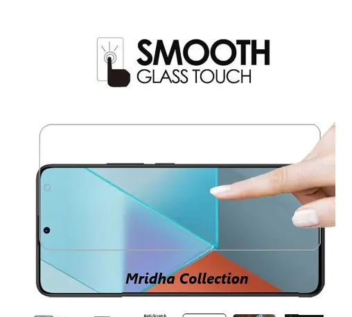 Picture of Xiaomi Redmi Note 14 5G Screen Protector 3D Tempered Clear Screen protector Gorilla Glass Transparent Clear Ultra Thin