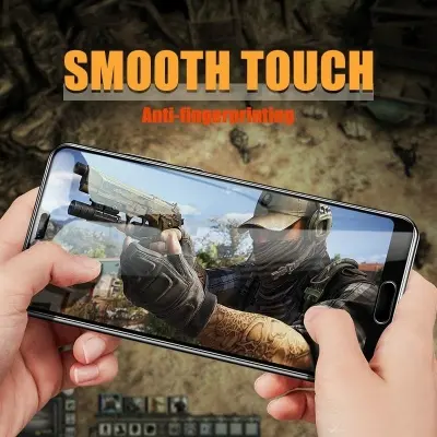 Picture of Xiaomi Redmi Note 14 5G Premium Full Coverage Glass Protector Tempered Glass Screen Protector 9H Hardness