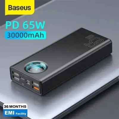 Picture of Baseus 30000mAh Quick Charger PowerBank Dual PD 65W