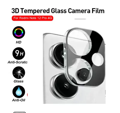 Picture of Xiaomi Redmi Note 13 Pro+ 5G / Xiaomi Redmi Note 13 Pro Plus 5G Back 9H Full Camera Lens Protector Rear 9H 3D Camera Lens Protector,Upgraded HD,Clear Scratch Resistant [With Photo Friendly Flash Cut]