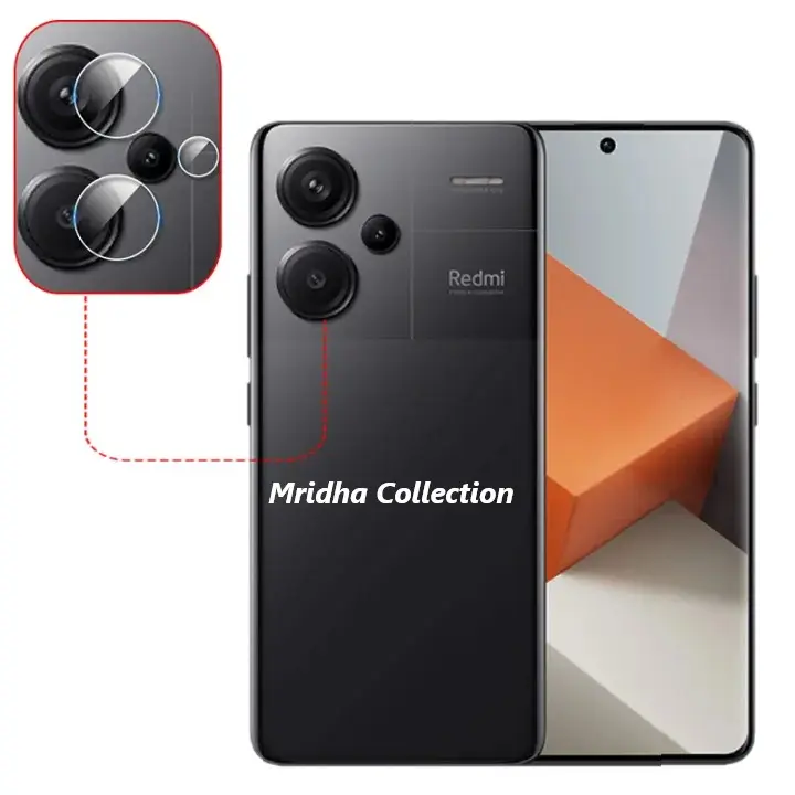 Picture of Xiaomi Redmi Note 13 Pro+ 5G / Xiaomi Redmi Note 13 Pro Plus 5G Back Camera Lens Screen Protector Rear Camera Lens Screen Protector,Upgraded HD,Clear Scratch Resistant(Nano Poly)