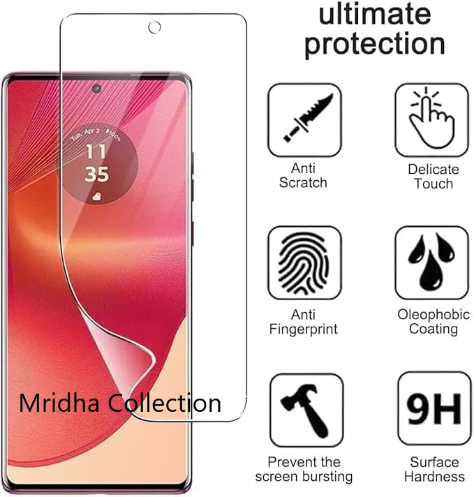 Picture of 3in1 Protector Combo Pack for Google Pixel 6 Pro 5G (Front Hydrogel Screen Protector Poly + Back Hydrogel Poly Protector + Camera Lens Protector)