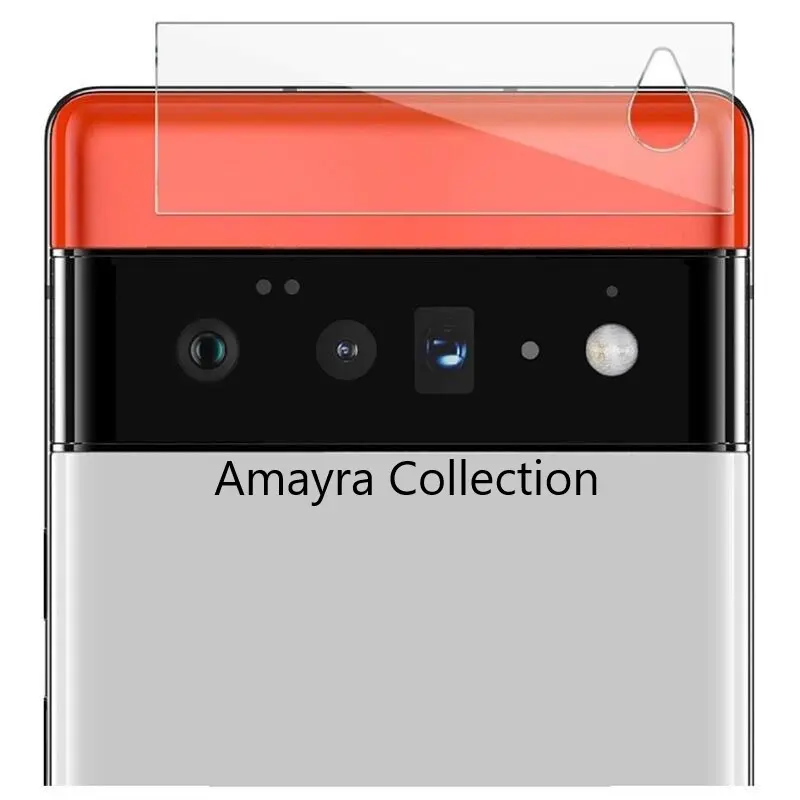 Picture of 3in1 Protector Combo Pack for Google Pixel 6 5G (Premium Full Screen Protector Glass+Back Hydrogel Protector Poly+Camera Lens Protector)