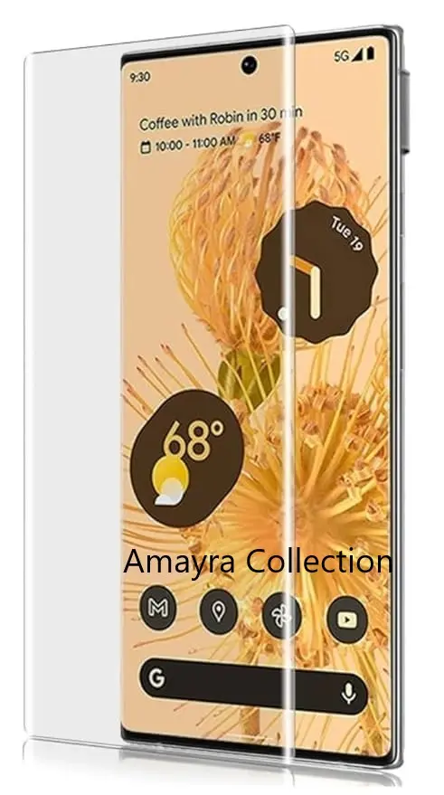 Picture of 2in1 Protector Combo Pack for Google Pixel 6 Pro 5G (A+ GRADE) UV Glass Screen Protector + 3D Camera Protector Lens